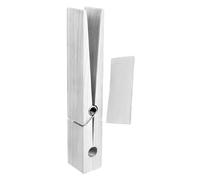Rurunklee Jumb_ Clothespin Wooden Clothespin Towel Holder 12" Giant Wooden Clothes Pins Large Wooden Clothes Clips with Adhesive for Crafts Wedding Farmhouse Bathroom Laundry Room