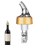 Rurunklee Liquor Bottle Pourers - Automatic Measured Spirit Measure Pourer,Alcohol Measuring Bottle Spout, Liquor Bottle Dispenser for Beverage, Cocktail