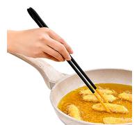 Rurunklee Long Kitchen Chopsticks, Kitchen Chopsticks | Anti-scald and Heat Resistant Kitchen Chopsticks - Non-slip Silicone Chopsticks, Pot Chopsticks, Cooking Tool