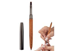 Rurunklee Nail Brushes For | Nail Liner Brush,Sandalwood Detail Brush For Thin Details, Fine Drawing, Long Lines, Nail Design, Salon At Home