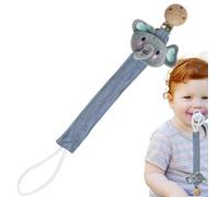 Rurunklee Pacifier Clip Holder | Toddler Burp Cloths Strap Hold - Anti-Drop Toddler Travel Must Pacifier Clips for Teething Rings, Toys, Baby Blankets, Drool Bibs
