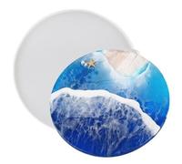 Rurunklee Resin Round Mold 30cm Large Tray Silicone Molds Dinner Dish Casting Epoxy Mould Jewelry Storage Plate Mould for Cosmetic Holder Platter Making Home Decoration