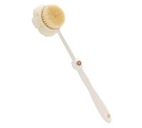 Rurunklee Shower Body Brush | Dual-Sided Bath Dual-Sided Back Scrubber - Soft & Stiff Bristles Brush Curved Long Handle for Skin Bath, Massage Bristles Suitable for Wet/Dry Use, Men/Women