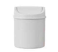 Rurunklee Small Trash Can with Lid, Small Desk Countertop Small Garbage Cans, Tiny Waste Basket