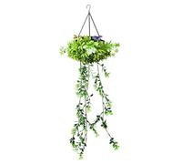 Rurunklee Solar Lights Outdoor,LED String Artificial Vine Lamp | Realistic Plant Solar Light,for Outdoor Garden Backyard Porch Balcony Fence Apartment Terrace Landscape