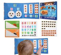 Rurunklee Ten Frames | Ten Frame Magnetic Number Bonds for Addition and Subtraction,Fun Kindergarten Math Games Manipulative Counting Toys, Teaching Aids for Early Education
