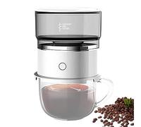 Rurunklee Travel Coffee Maker,Espresso Machine for Hot and Iced Coffee | Single Cup Coffee Percolator, Single Cup Coffee Percolator for Travel, Driving, Camping, Offices