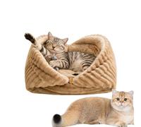 Rurunklee Winter Cat Mat - Cold Weather Animals Furniture,Winter Cat House Dog Sleep Mat | for Living Room Bedroom Garage Playing Resting Napping Puppy Kitten