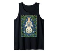 Rusalka Slavic Water Nymph Pagan Spirit Folk Art Tank Top