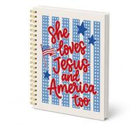 Rusenbao 776-ZSNB-JesusAndAmerica Notebook