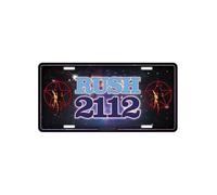 Rush 2112 American Style Number Plate