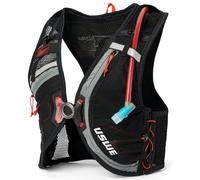 Rush 8L Bike Hydration Vest L - Black/Grey - USWE 52080790154 Enduro Running MX