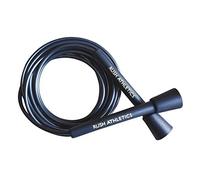 RUSH ATHLETICS SPEED ROPE Black - Skipping Rope, Best for Boxing MMA Cardio Fitness Training - Speed - Adjustable 11ft JUMP ROPE Sold