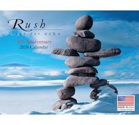 Rush Band Calendar 2026 30th Anniversary Test For Echo Edition Monthly Wall Calender 12 Month | American Made In The USA