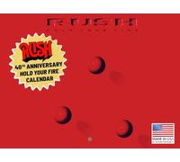 Rush Band Calendar 2027 30th Anniversary Test For Echo Edition Monthly Wall Calender 12 Month