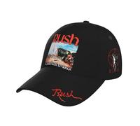 Rush-Baseball caps Rock Band 2112-Star Adjustable Dad Hat Merch Curved Brim Classic Baseball Cap Fishing Hats for Men Sun Protection Unisex