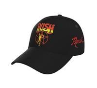 Rush-Baseball caps Rock Band 2112-Star Adjustable Dad Hat Merch Curved Brim Classic Baseball Cap Fishing Hats for Men Sun Protection Unisex