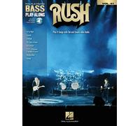 Rush Bass Guitar Book and Audio Online Hal Leonard