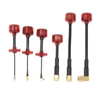 RUSH Cherry FPV 5.8G 1.2dBi Circular Polarization Antenna RHCP LHCP SMA UFL MMCX-J MMCX-JW Connector Adapter for Racing Drones (Short SMA RHCP)