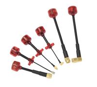 RUSH Cherry FPV 5.8G 1.2dBi Circular Polarization Antenna RHCP LHCP SMA UFL MMCX-J MMCX-JW Connector Adapter for Racing Drones (105mm SMA RHCP)
