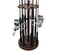 Rush Cr reations 24 Round Spinning Fishing Rod Rack