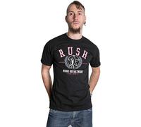 Rush Established 1974 Neil Peart Geddy Lee Tee T-Shirt Mens Black XL