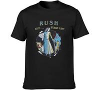 Rush Exit Stage Left 1981 T-Shirt Black Unisex Mens Tees