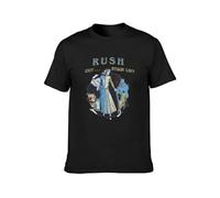 Rush Exit Stage Left 1981 T-Shirt Black Unisex Mens Tees XL