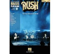 Rush – Hal Leonard Bass Play-Along Volume 61 – Paperback