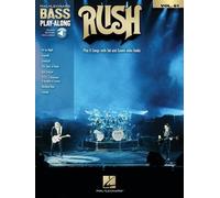 Rush – Hal Leonard Bass Play-Along Volume 61 – Paperback