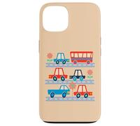 RUSH HOUR Retro Kids Transportation Vehicles Cars Trucks Bus Case for iPhone 13