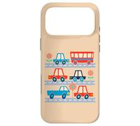 RUSH HOUR Retro Kids Transportation Vehicles Cars Trucks Bus Case for iPhone 17 Pro Max