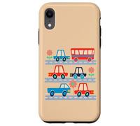 RUSH HOUR Retro Kids Transportation Vehicles Cars Trucks Bus Case for iPhone XR
