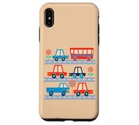 RUSH HOUR Retro Kids Transportation Vehicles Cars Trucks Bus Case for iPhone XS Max