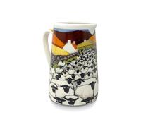Rush Hour - Thomas Joseph Milk Jug 350ml - New Bone China Creamer Jug - Farmhouse Kitchen