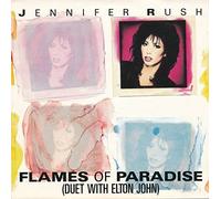 RUSH, Jennifer / JOHN, Elton - Flames of Paradise / Call my name / CBS 650865 7