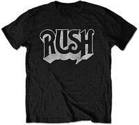 Rush Logo Black T-Shirt Official