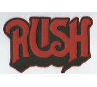 Rush Logo - Sew Iron on, Original Artwork - Patch - 2.5" x 4"