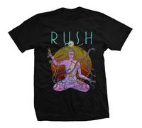 Rush Men's Snakes & Arrows Tour 2007 T-Shirt in Black | Size: Large Rush Black L