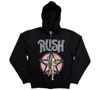 Rush Men's Starman Hoodie in Black | Size: Small Rush Black S