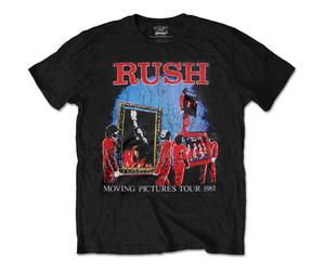 Rush Moving Pictures Tour Officially Licensed T-Shirt Lee Lifeson Peart FREE P&P