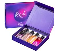 Rush Perfume Gift Set for Women | 12 Hrs Long Lasting Eau De Parfum with Vanilla Muse & Cherry Wine | Perfume for Women | Perfect Valentine Gift Present| Sweet Vanilla & Citrus-Sweet Scents - 20ml x 4