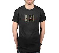 Rush Permanent Waves Men T-Shirt Tour Merch Geddy Lee Tom Sawyer Black