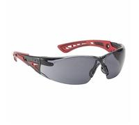 Rush+ Platinum Safety Glasses - Smoke by Bolle Safety - RUSHPPSF