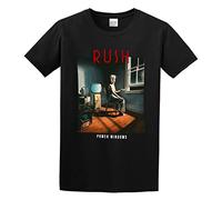 Rush Power Windows Mens T-Shirt Short-Sleeved Shirt Size 3XL Black