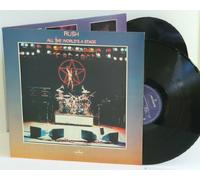 Rush - RUSH all the worlds a stage. 12" vinyl lp. 6672 015