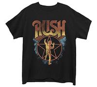 RUSH Men's Starman T-Shirt Black