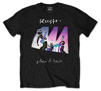 Rush Show Of Hands Black T-Shirt OFFICIAL