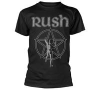 Rush Starman Black T-Shirt OFFICIAL