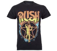 Rush T Shirt Starman Black Official S M L XL XXL New